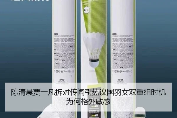 陈清晨贾一凡拆对传闻引热议国羽女双重组时机为何格外敏感