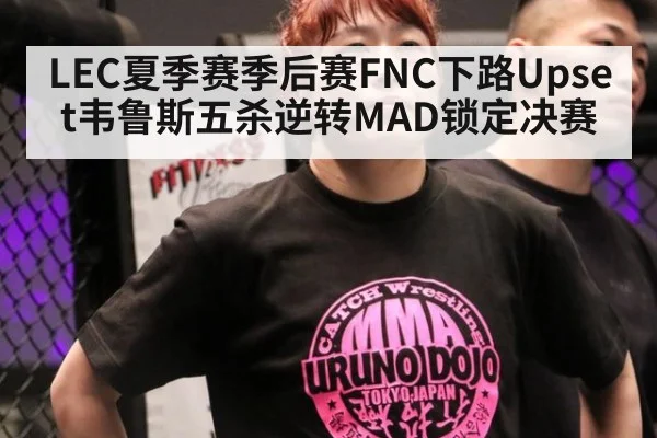 LEC夏季赛季后赛FNC下路Upset韦鲁斯五杀逆转MAD锁定决赛